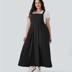 NWT Halara Pinafore Dress with Adjustable Straps